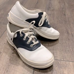 Keds navy/white saddle shoes 3M
